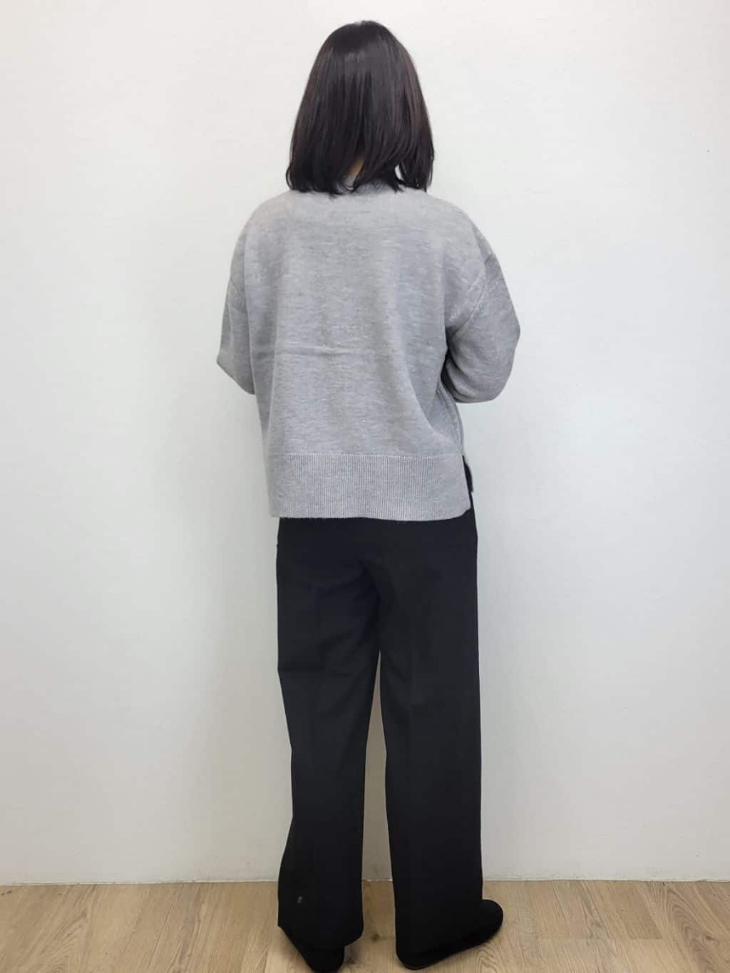LISAさんの「OPAQUE.CLIP｜撥水フードミドルダウンコート【防風／抗菌防臭／洗濯機OK】《S～LL》」を使ったコーディネート