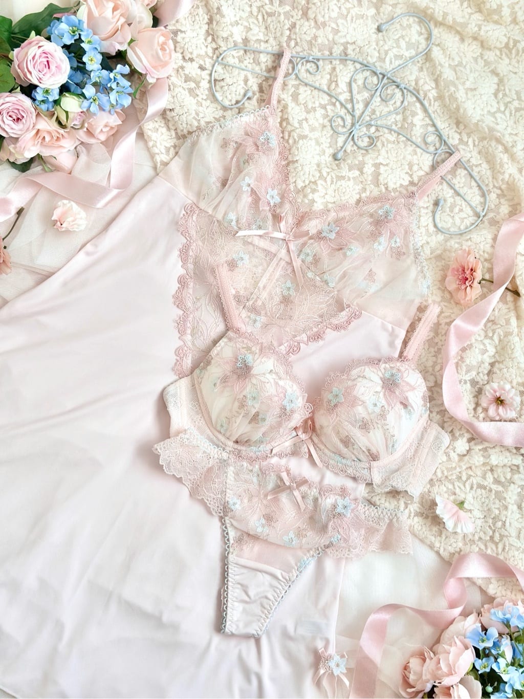 misakiさんの「Risa Magli｜リゼット ブラジャー (B-C) ＜Sweet Rich（スウィートリッチ）＞」を使ったコーディネート