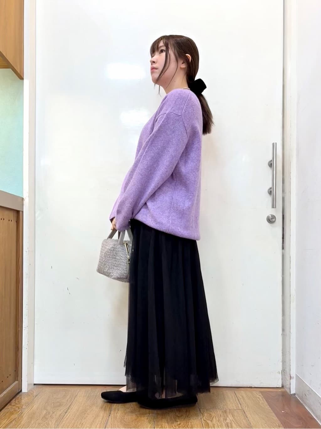 だいわさんの「SHOO･LA･RUE｜【洗濯機可】セレモニーからデイリーまで ふんわり軽やか チュールギャザースカート」を使ったコーディネート
