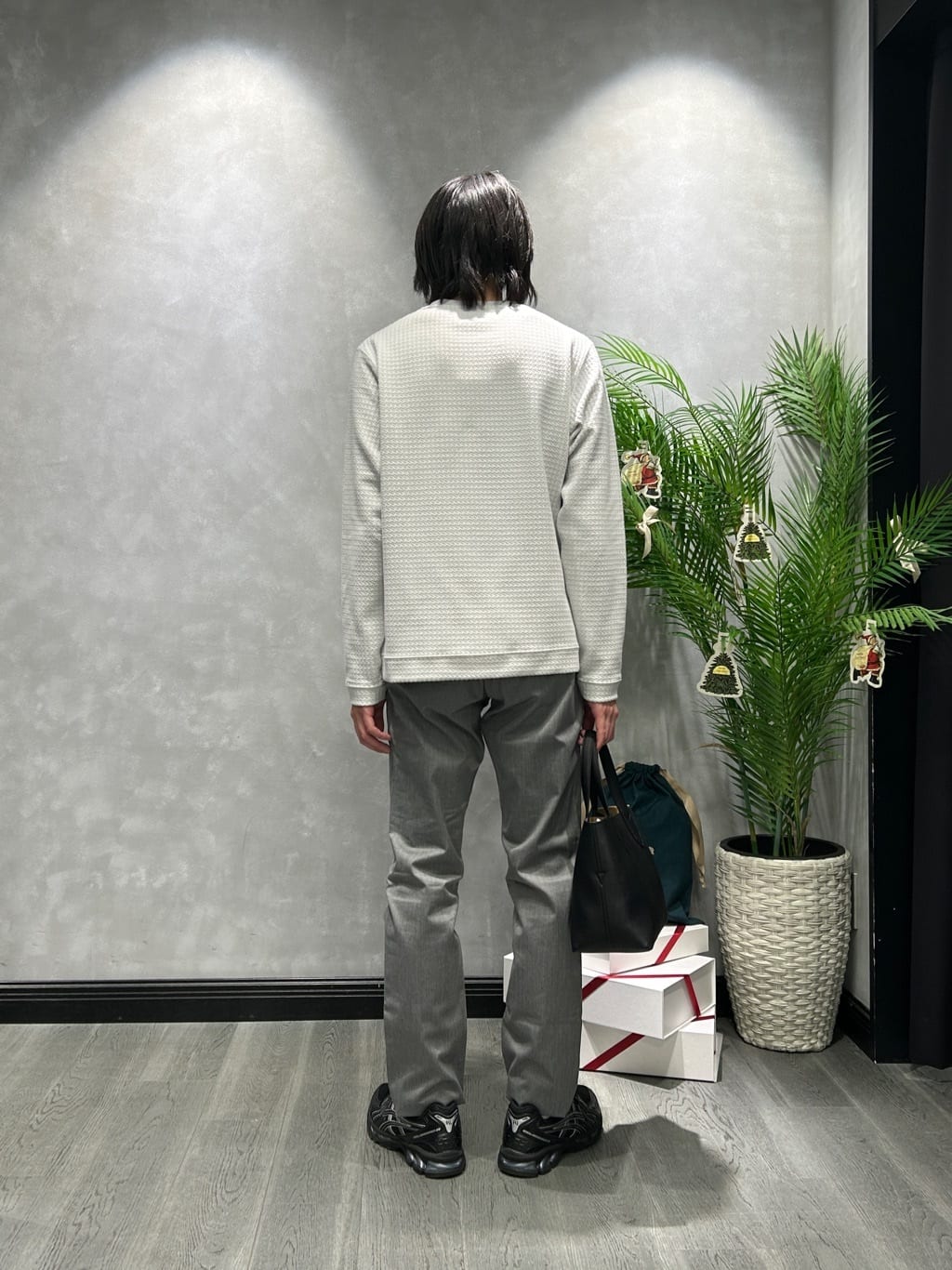 ruiさんの「TAKEO KIKUCHI｜千鳥柄 ストレッチ プルオーバー」を使ったコーディネート