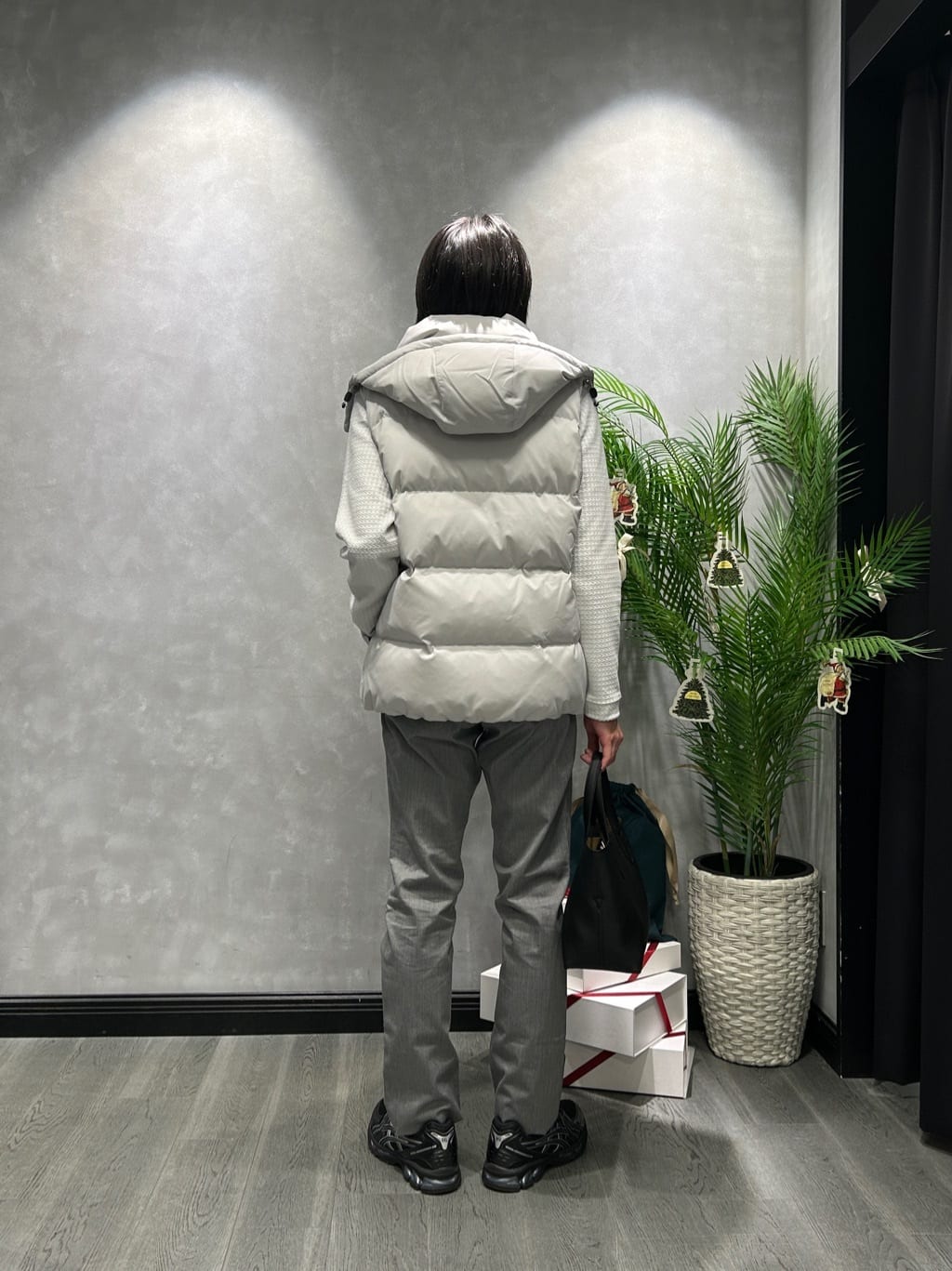 ruiさんの「TAKEO KIKUCHI｜千鳥柄 ストレッチ プルオーバー」を使ったコーディネート