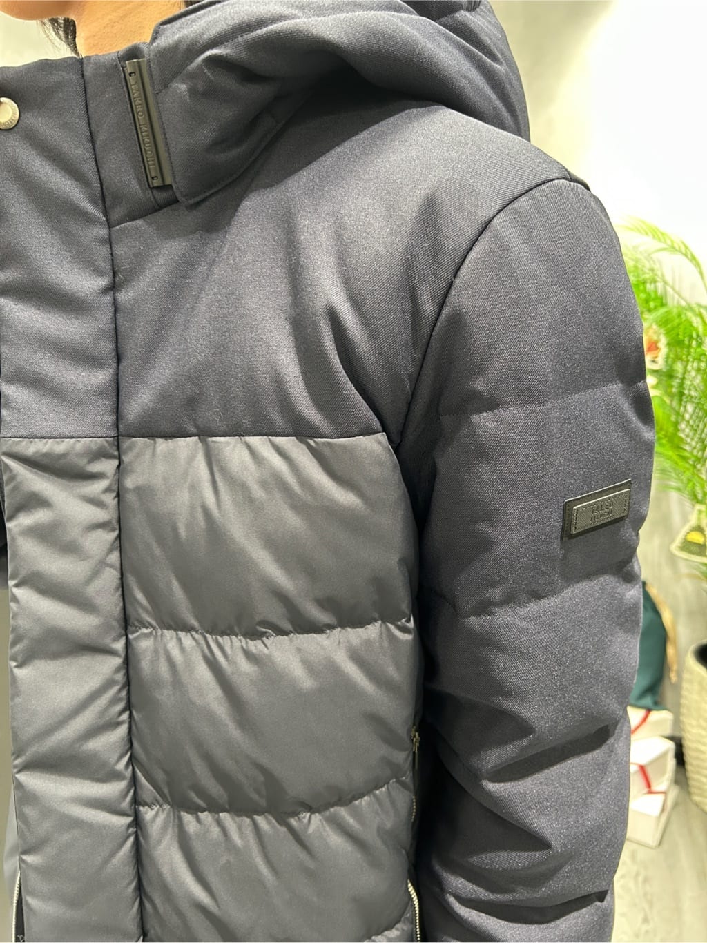 ruiさんの「TAKEO KIKUCHI｜カラーコンビ ダウンブルゾン」を使ったコーディネート
