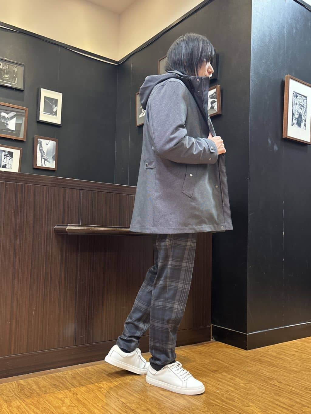 moritaさんの「TAKEO KIKUCHI｜【3WAY】ドビー ダウンライナー付ブルゾン」を使ったコーディネート