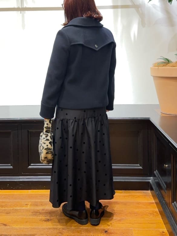 Asamiさんの「DRESSTERIOR｜コンパクトフェイクファーバッグ」を使ったコーディネート