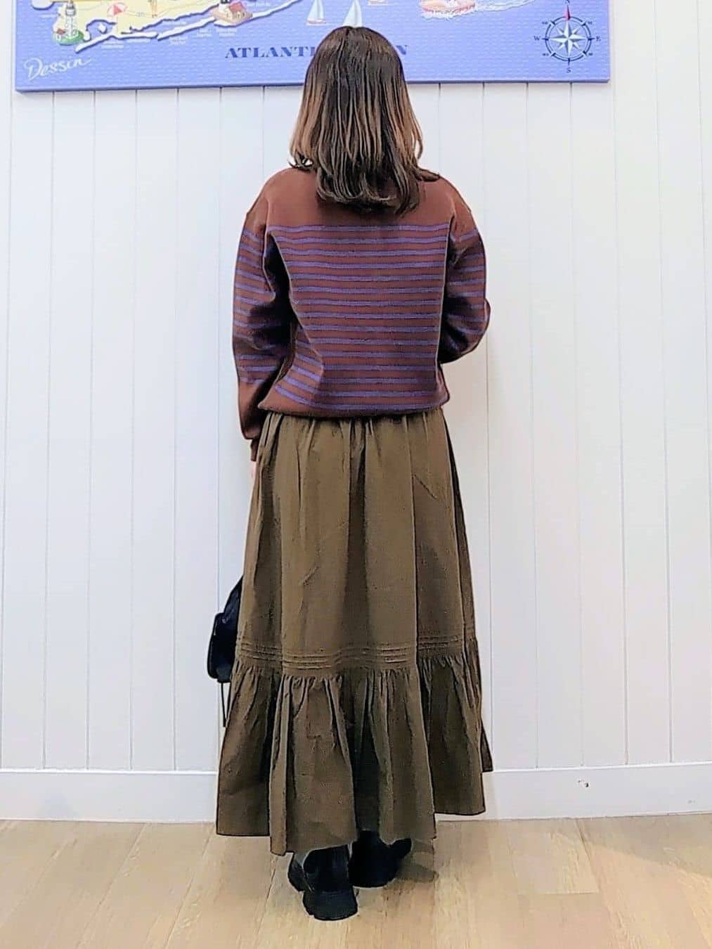 itoさんの「Dessin｜【ユニセックス／洗える】コットンカシミヤブレンドセーター」を使ったコーディネート
