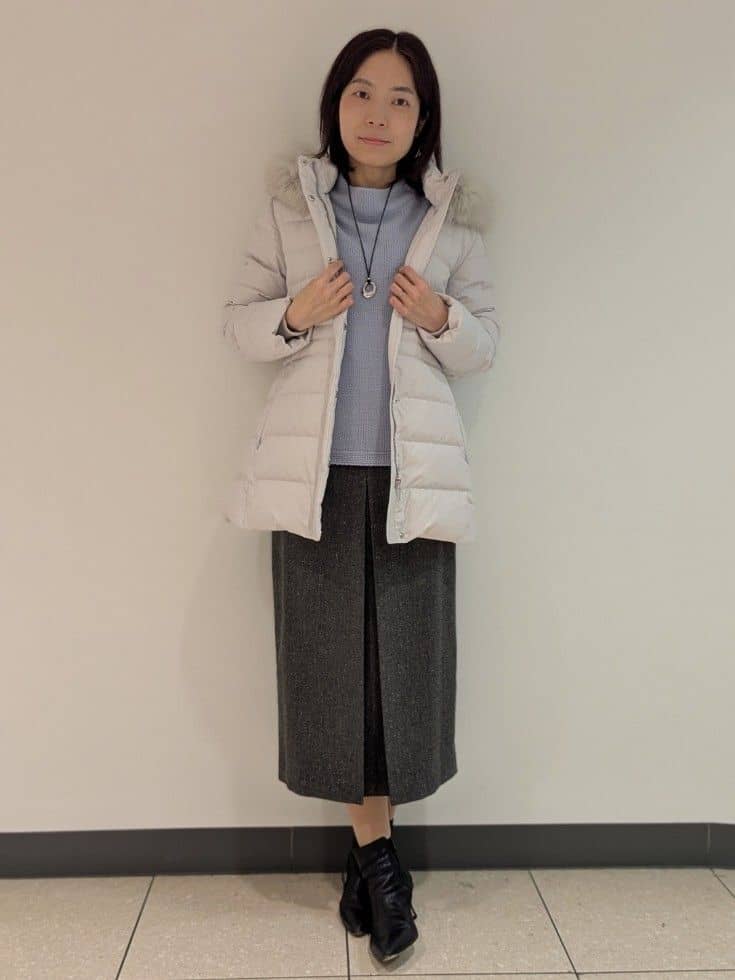 Ayaさんの「UNTITLED｜【洗える】スポンディッシュ ボトルネックニット」を使ったコーディネート