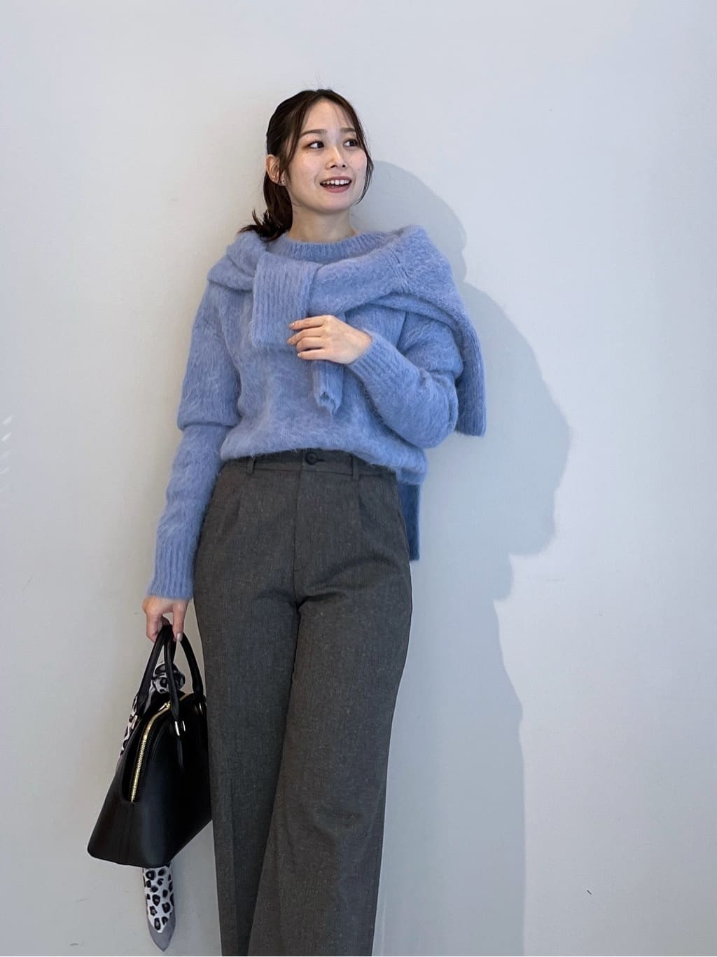Saekoさんの「UNTITLED｜【ゆったり】アルパカ混シャギーニット」を使ったコーディネート