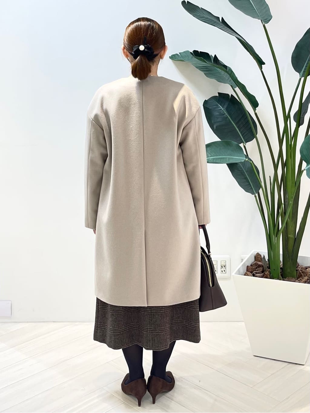 Tomoさんの「UNTITLED｜【アンサンブル可/洗える】ウールミラノリブニット」を使ったコーディネート
