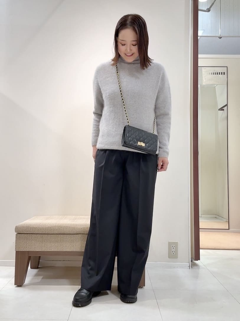 YUIさんの「UNTITLED｜【ミディ丈/軽やか】セミラグランリバー コート」を使ったコーディネート