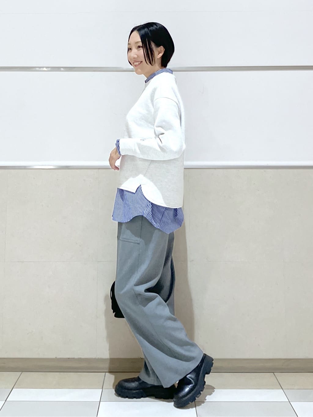 eriko さんの「Dessin｜【撥水・2WAY】ミュラーダウンコートミドル丈」を使ったコーディネート