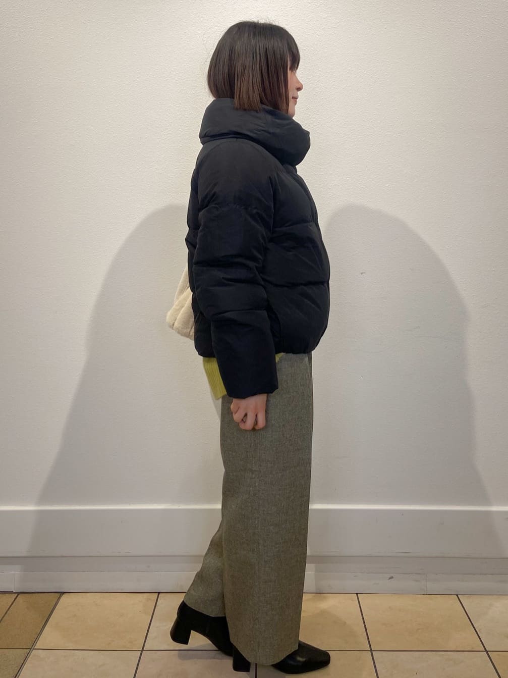 kimiさんの「index｜KAWADAダウンショートコート【撥水／洗濯機OK／静電気防止裏地】《XS～LL》」を使ったコーディネート