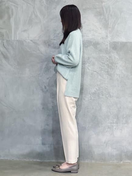 misaさんの「THE SHOP TK｜【ぎゅっとされているような暖かさ】撥水中綿ブルゾン」を使ったコーディネート