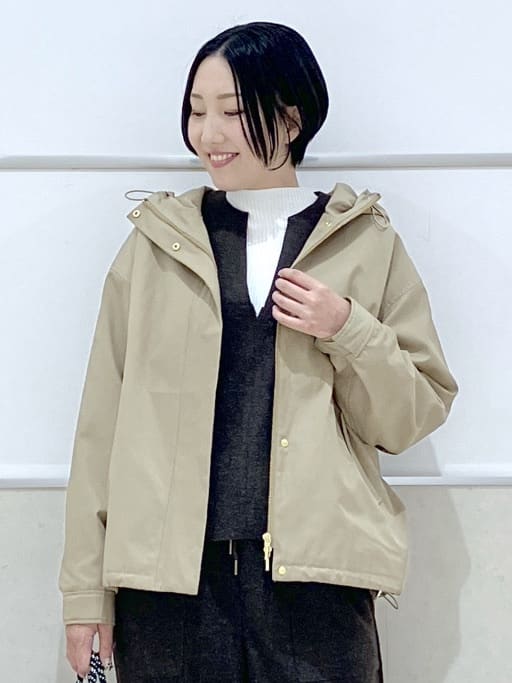 eriko さんの「Dessin｜【洗える】リブタートルネックニット」を使ったコーディネート