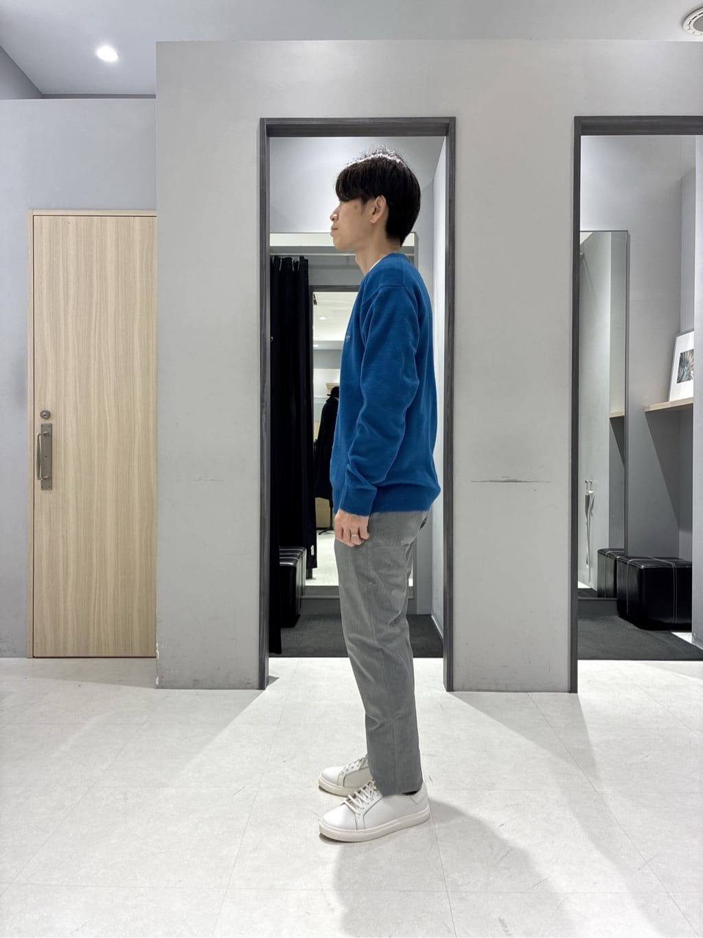 わいずみさんの「TAKEO KIKUCHI｜【None Of Stress】ストレッチ ダウンブルゾン」を使ったコーディネート