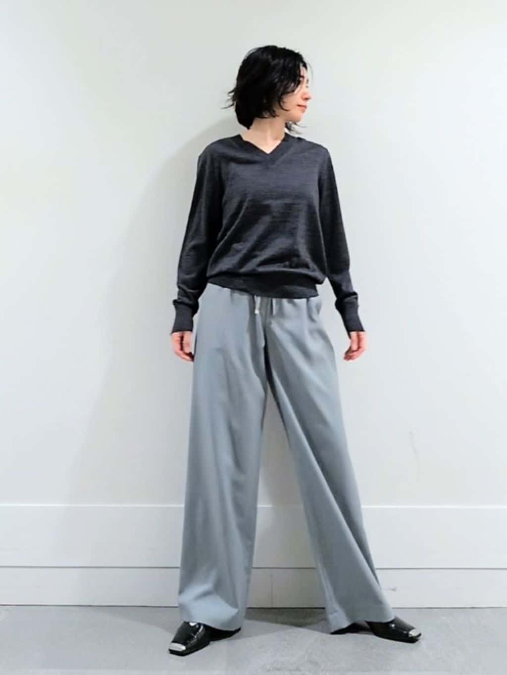 ミズタさんの「UNTITLED｜【ミディ丈/軽やか】セミラグランリバー コート」を使ったコーディネート