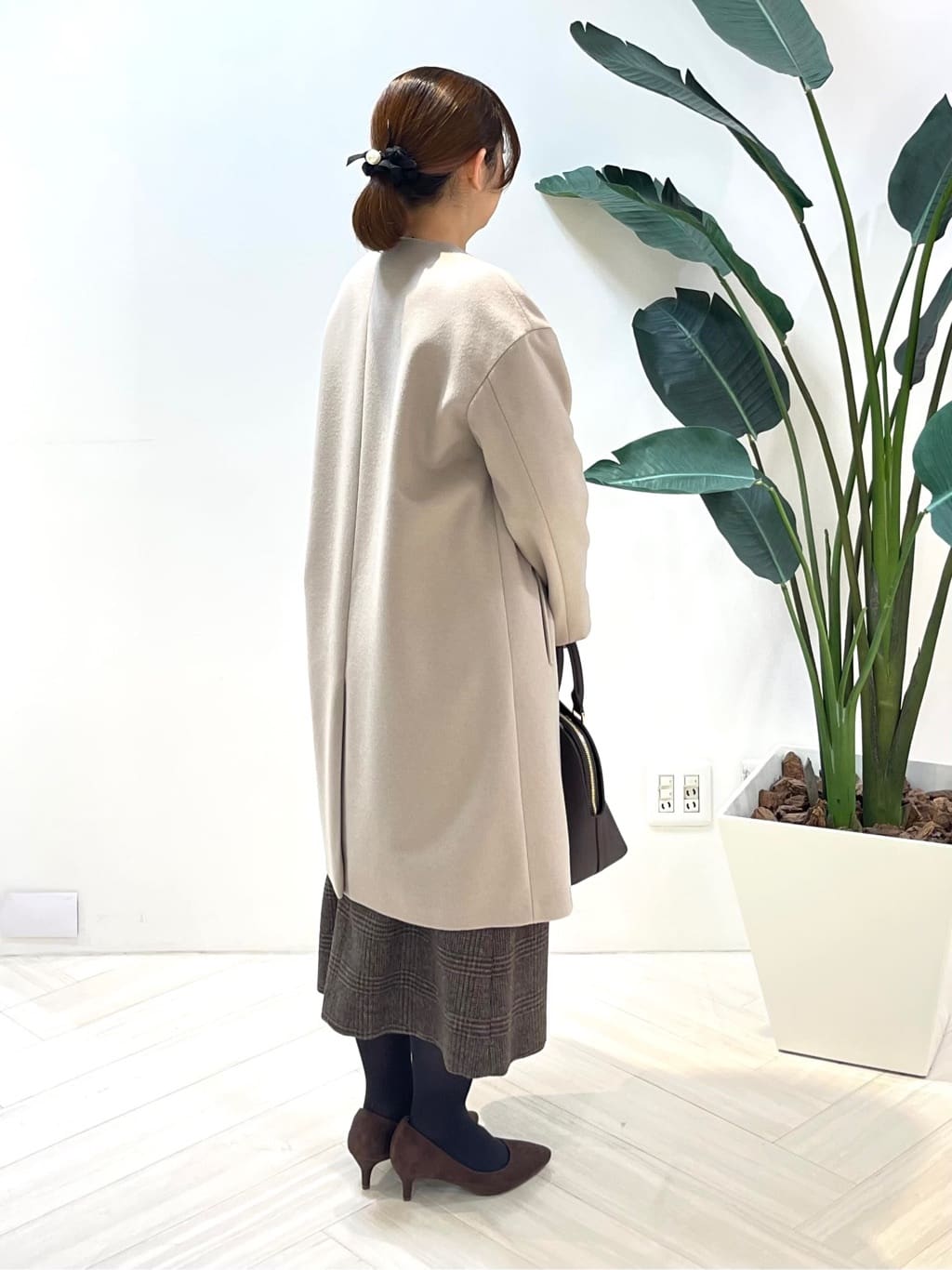 Tomoさんの「UNTITLED｜【アンサンブル可/洗える】ウールミラノリブニット」を使ったコーディネート
