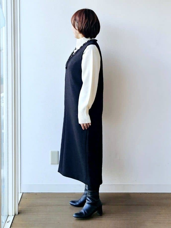 やじまさんの「UNTITLED｜【スタイリッシュ／オンオフ兼用】ウールチェスターコート」を使ったコーディネート