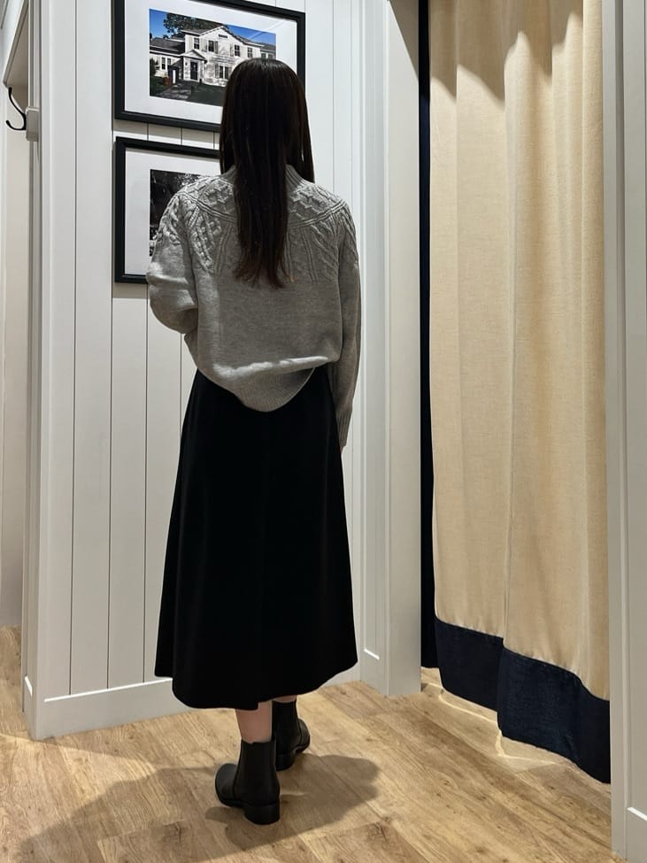 mihoさんの「Dessin｜チェック柄ボートトートバッグ」を使ったコーディネート
