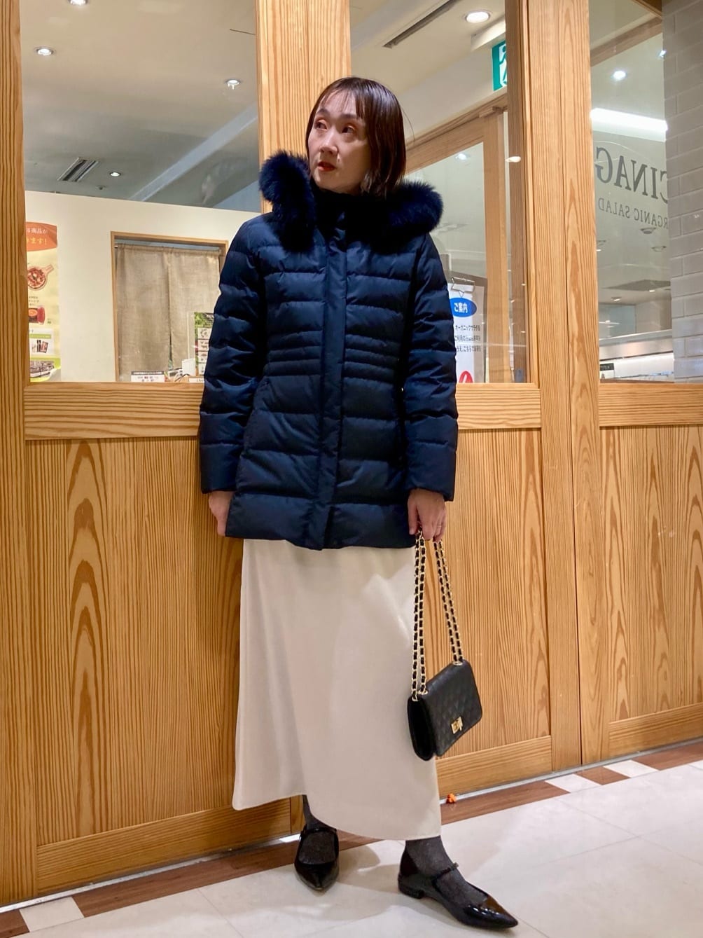 ゆうさんの「UNTITLED｜【洗える】スポンディッシュ ボトルネックニット」を使ったコーディネート