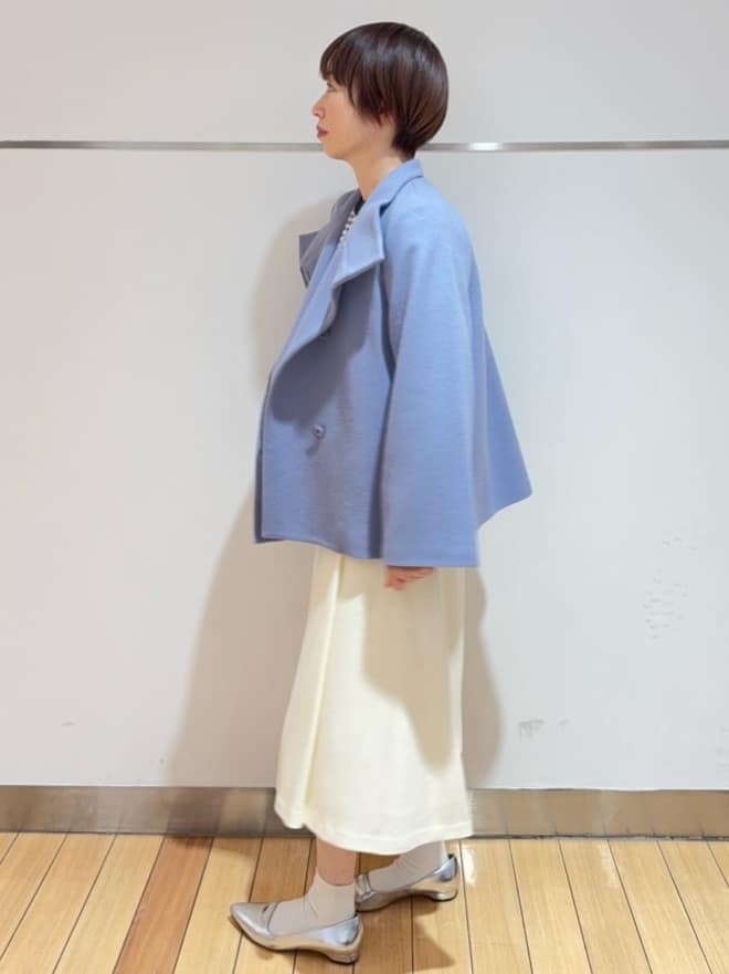あやさんの「UNTITLED｜【着回しが効く／オンオフアウター】ウールショートコート」を使ったコーディネート