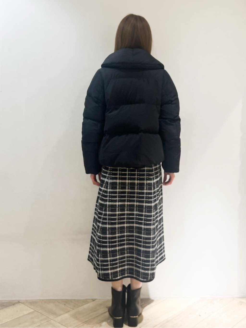 nanaさんの「index｜KAWADAダウンショートコート【撥水／洗濯機OK／静電気防止裏地】《XS～LL》」を使ったコーディネート