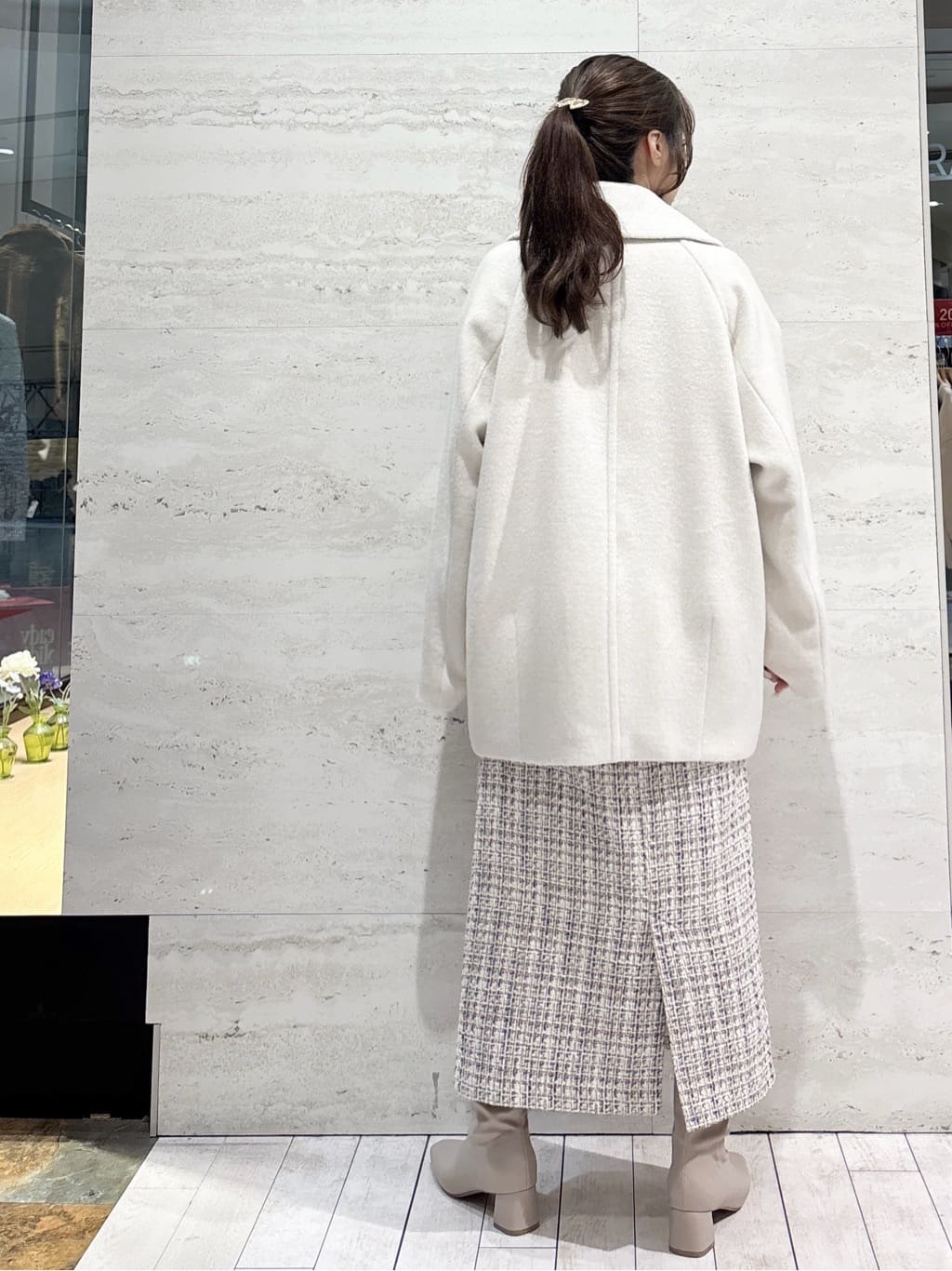 かほさんの「OPAQUE.CLIP｜シャツドッキングカットソー【洗濯機OK】」を使ったコーディネート