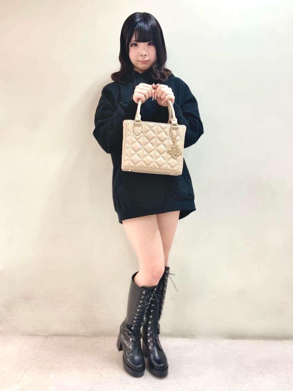 kanaさんの「ESPERANZA｜厚底レースアップ」を使ったコーディネート