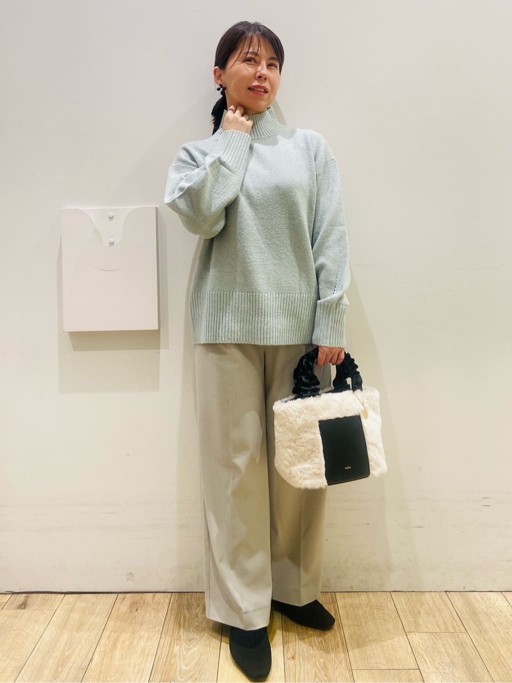 YUKOさんの「index｜ベロアリボンポニー」を使ったコーディネート