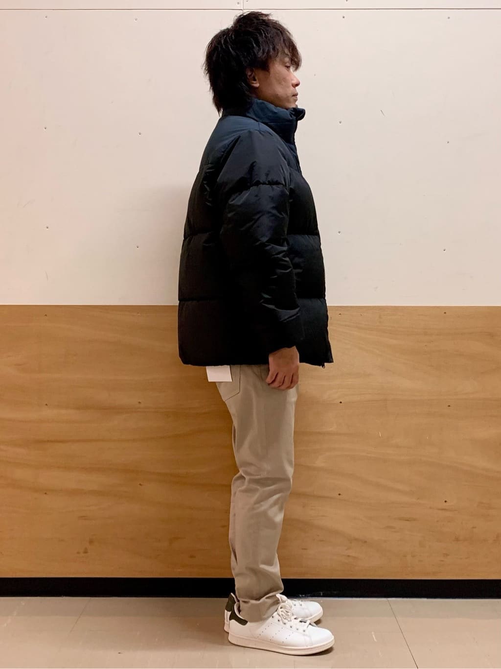 MATUさんの「THE SHOP TK｜【撥水/洗濯機可】寒い季節でも快適 中綿スタンドブルゾン」を使ったコーディネート