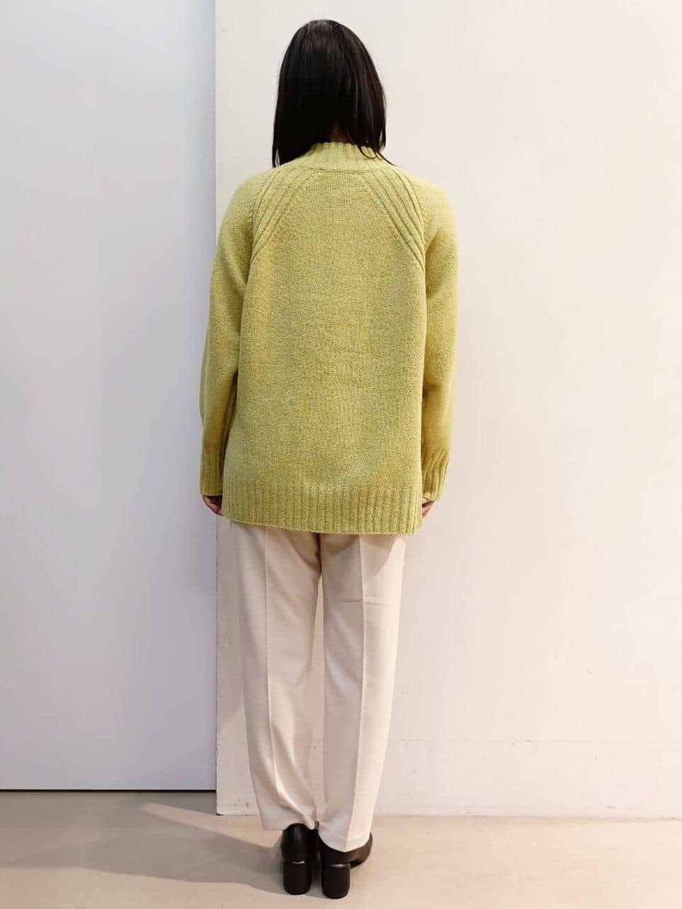 あんさんの「THE SHOP TK｜ジャージメルトンスタンドカラーコート」を使ったコーディネート
