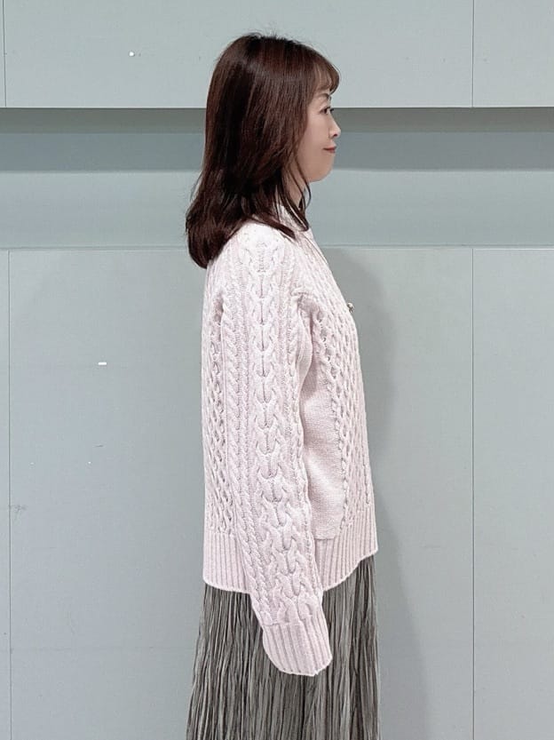 makiさんの「UNTITLED｜【洗える/軽羽織り】マシュマロタッチ　スエード調コート」を使ったコーディネート