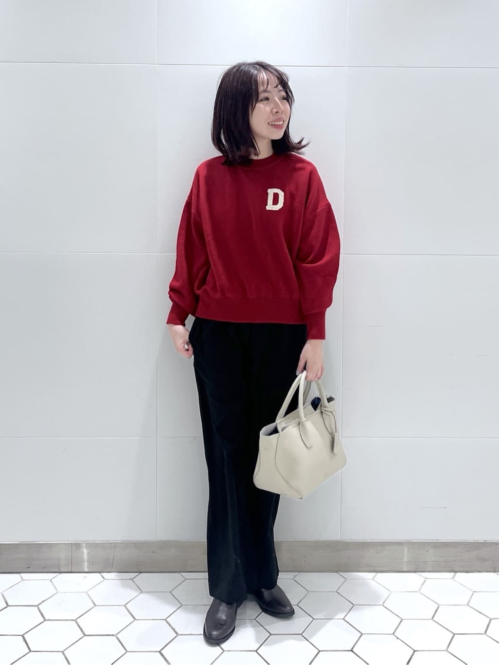 Makinoさんの「Dessin｜【洗える】ウール混リバーメルトンコート」を使ったコーディネート