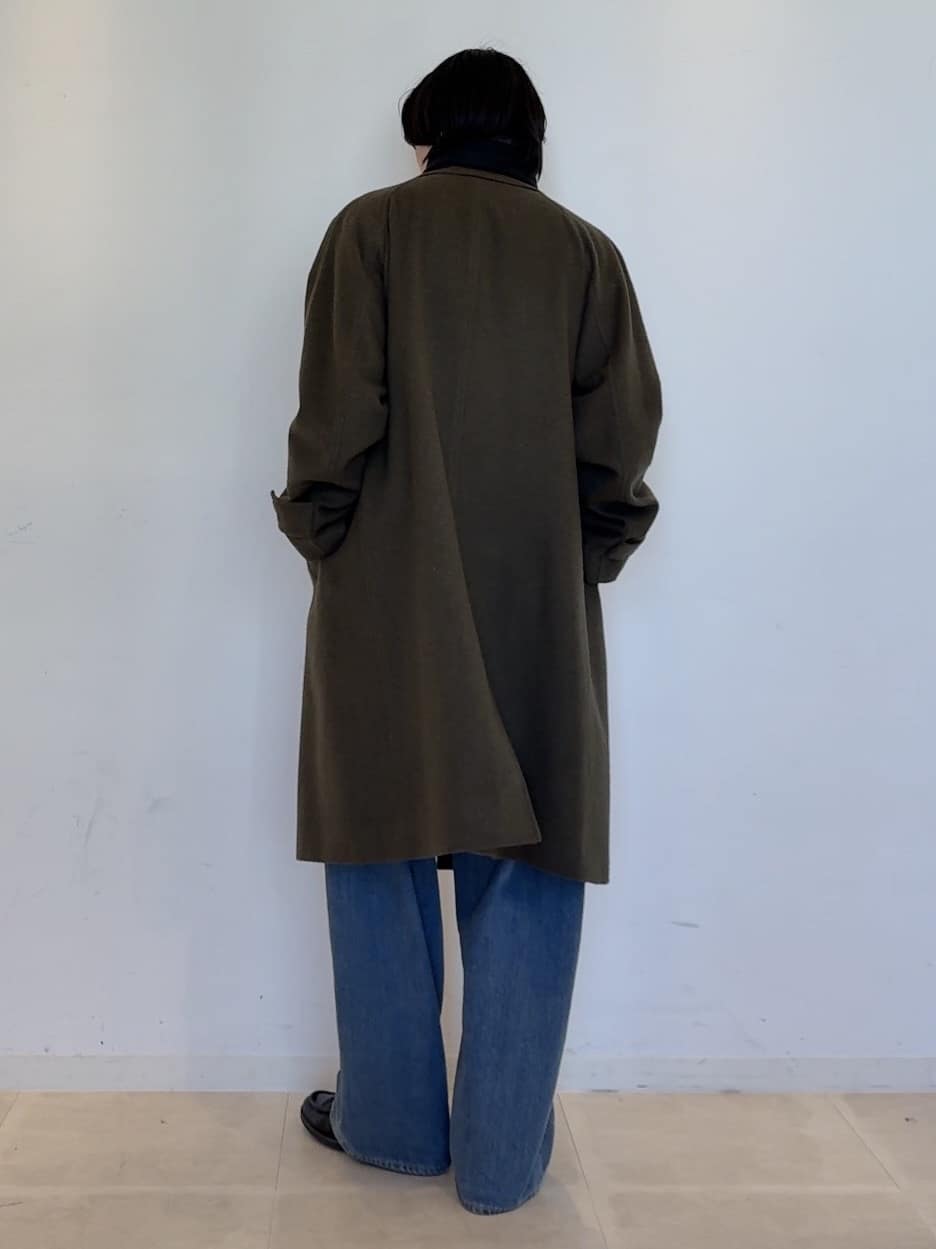 Tightさんの「TAKEO KIKUCHI｜【LIMITED】ウール混アルスターコート」を使ったコーディネート