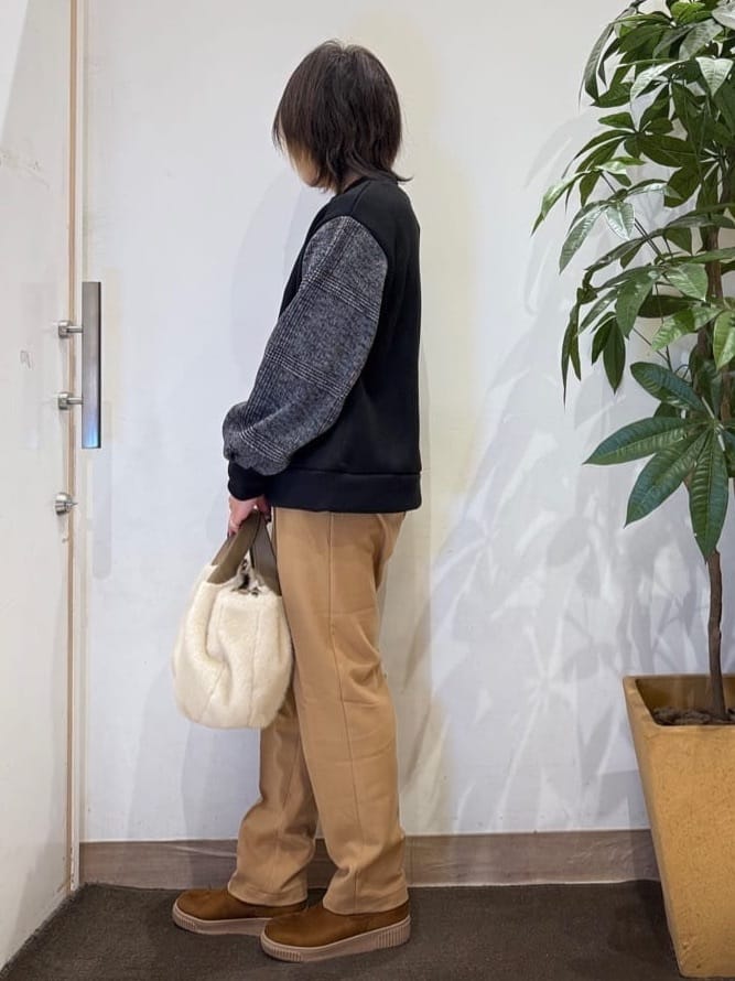 misakiさんの「SHOO･LA･RUE｜【S-L/あったか】お袖チェック裏起毛トップス」を使ったコーディネート