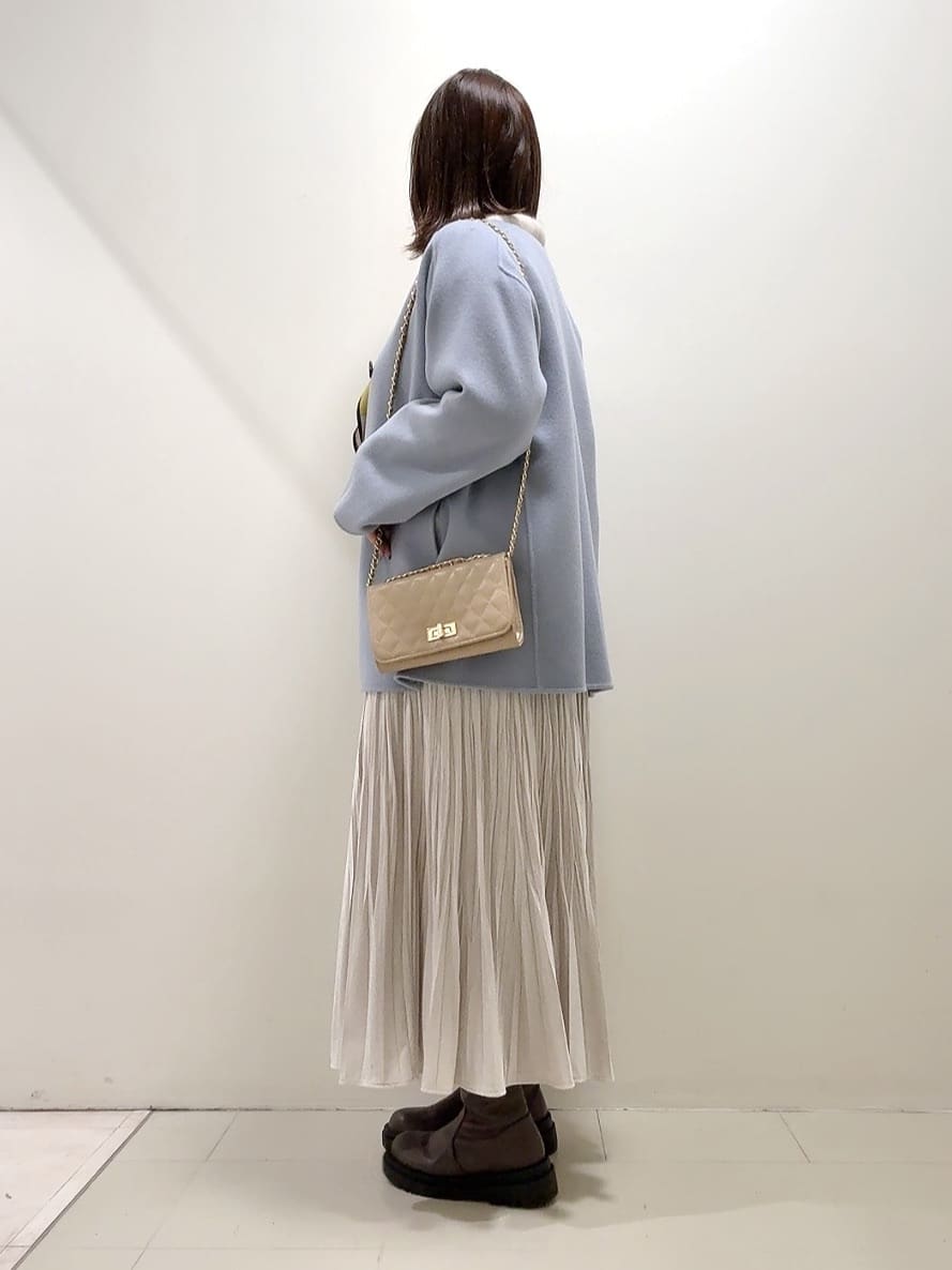 YUIさんの「UNTITLED｜【ミディ丈/軽やか】セミラグランリバー コート」を使ったコーディネート