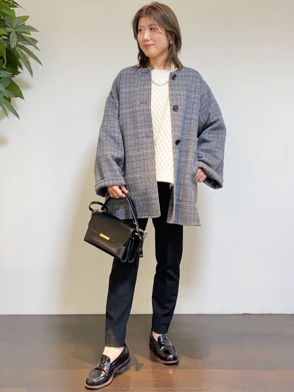 tomoさんの「UNTITLED｜【TORRAZZO DONNA】ドッキングニットトップス」を使ったコーディネート
