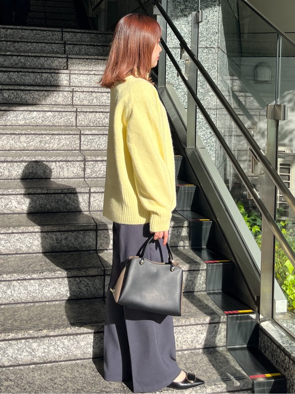 HANNAさんの「OPAQUE.CLIP｜ふわふわハイネックニット【洗濯機OK】」を使ったコーディネート