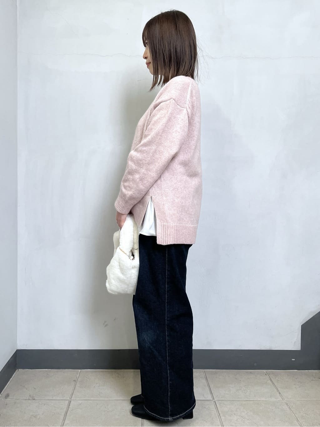 mikiさんの「OPAQUE.CLIP｜シャツドッキングカットソー【洗濯機OK】」を使ったコーディネート