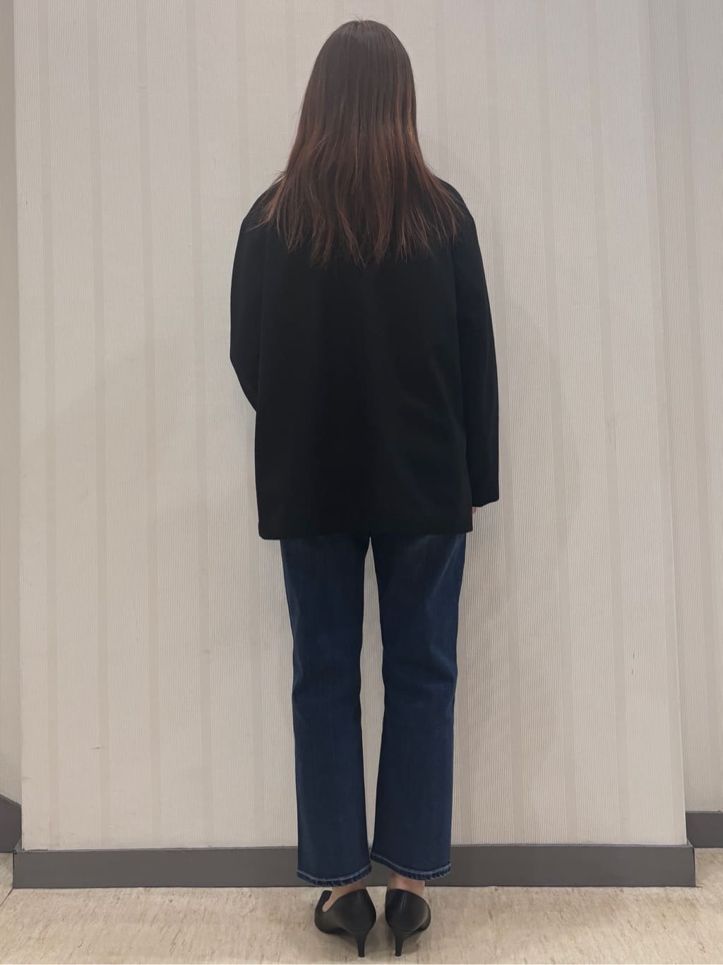 ちひさんの「INDIVI｜【洗える／大人ラメ】カラーMIXボトルネックニット」を使ったコーディネート