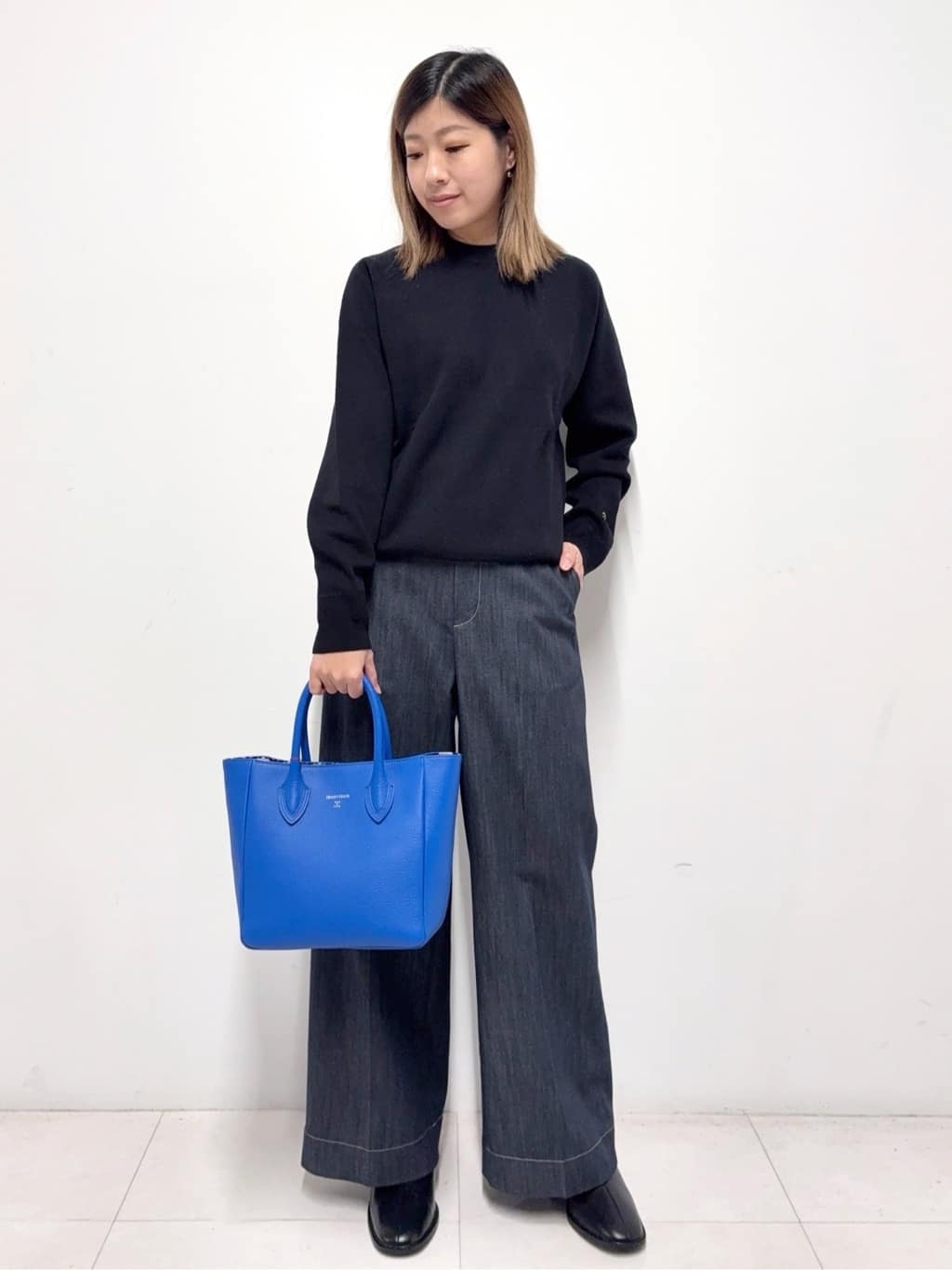 Nishijimaさんの「DRESSTERIOR｜◆ショートブーツ」を使ったコーディネート