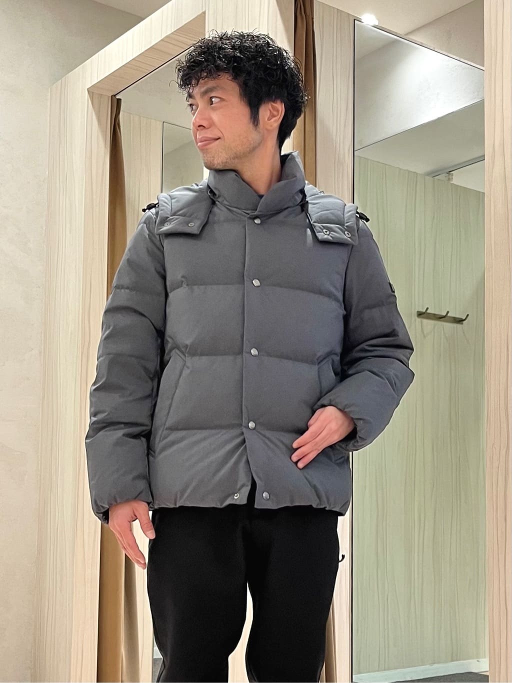 URAさんの「TAKEO KIKUCHI｜ストレッチ テーラードＴシャツ」を使ったコーディネート