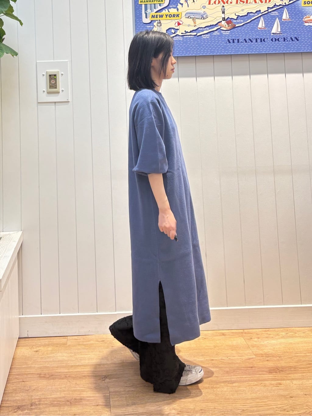 OKADAさんの「Dessin｜【2点セット／洗える】パンツレイヤードワンピース」を使ったコーディネート