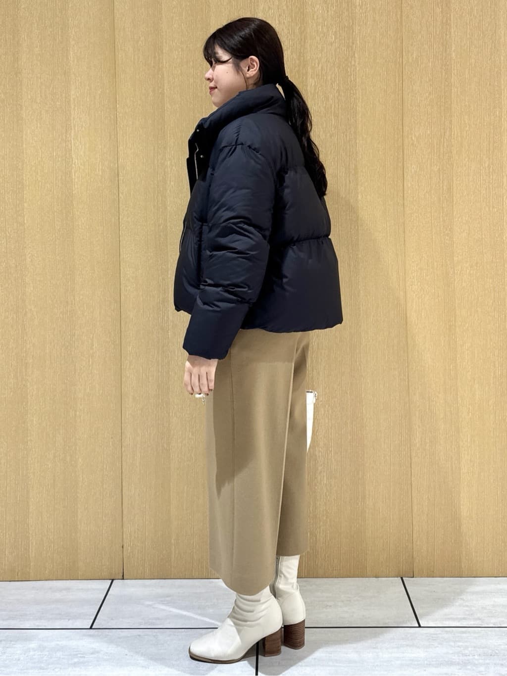 nanaさんの「UNTITLED｜【トレンド/撥水機能/防寒】ショートダウンコート」を使ったコーディネート