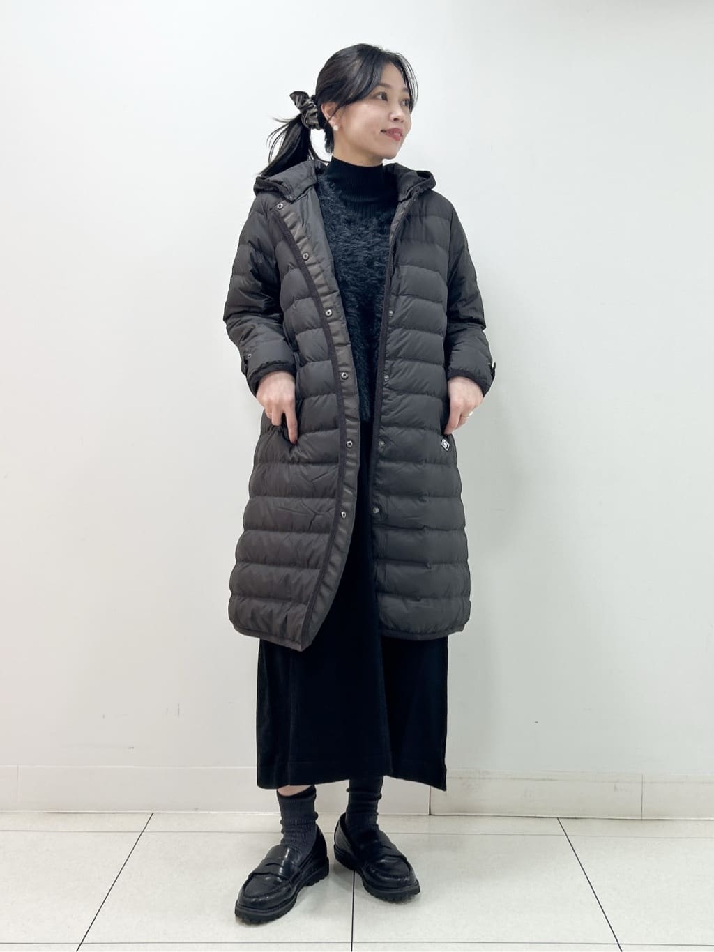 Kaiさんの「Dessin｜【撥水・2WAY】ミュラーダウンコートロング丈」を使ったコーディネート