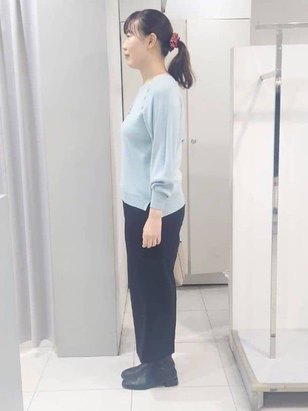 AZUSAさんの「Reflect｜【ゆったり着られる◎】ラグランスリーブニット」を使ったコーディネート