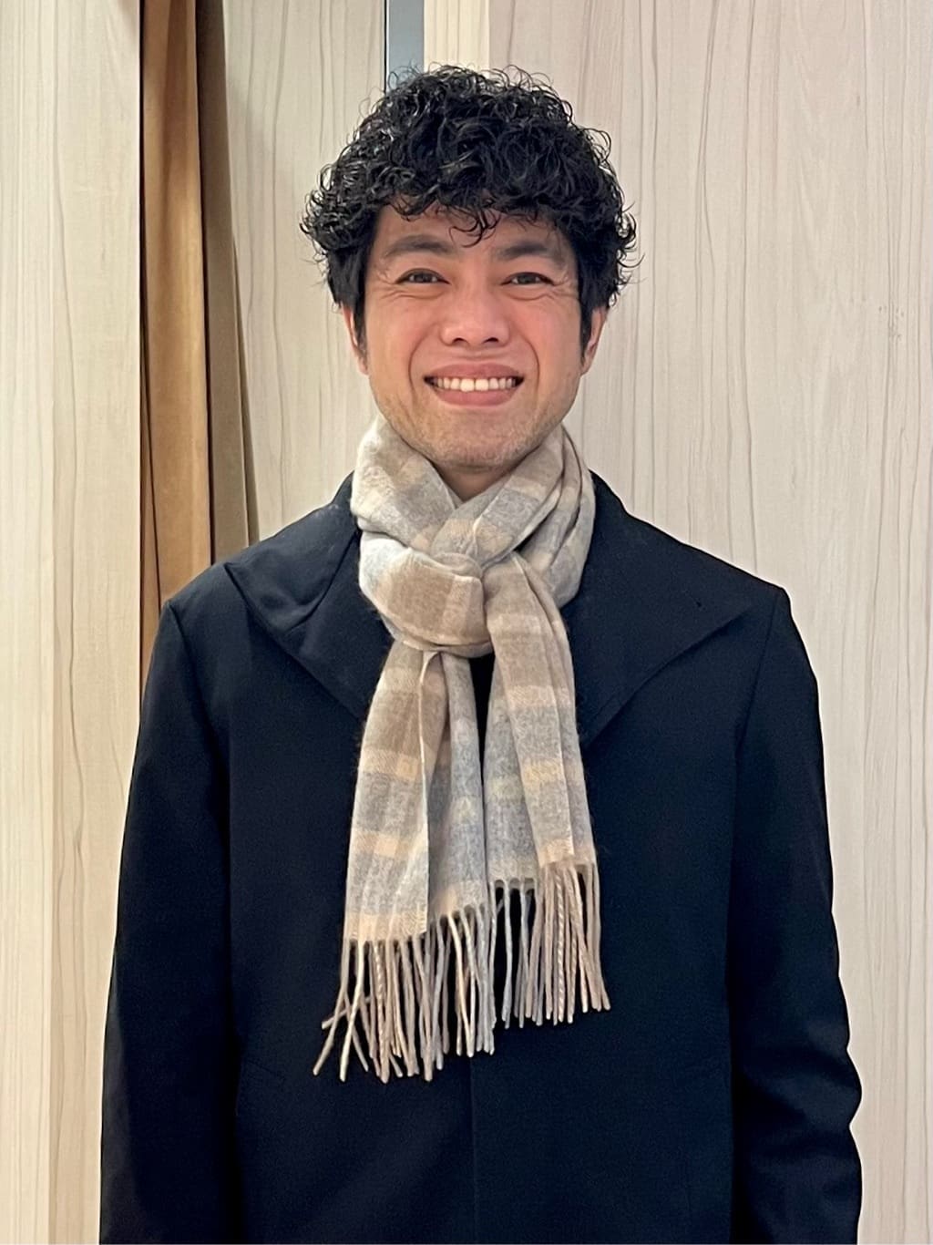 URAさんの「TAKEO KIKUCHI｜【ダウンライナー付き】ドビースタンドカラーコート」を使ったコーディネート