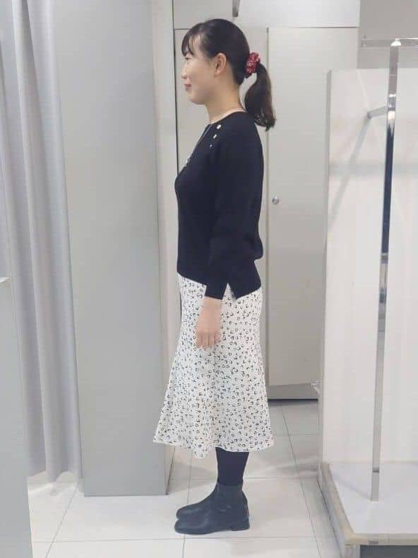 AZUSAさんの「Reflect｜【ゆったり着られる◎】ラグランスリーブニット」を使ったコーディネート