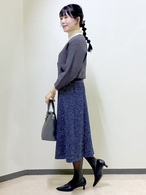  beni_gingerさんの「Reflect｜【レイヤードスタイルのインナーに◎】タートル&times;ラグランスリーブプルオーバー」を使ったコーディネート