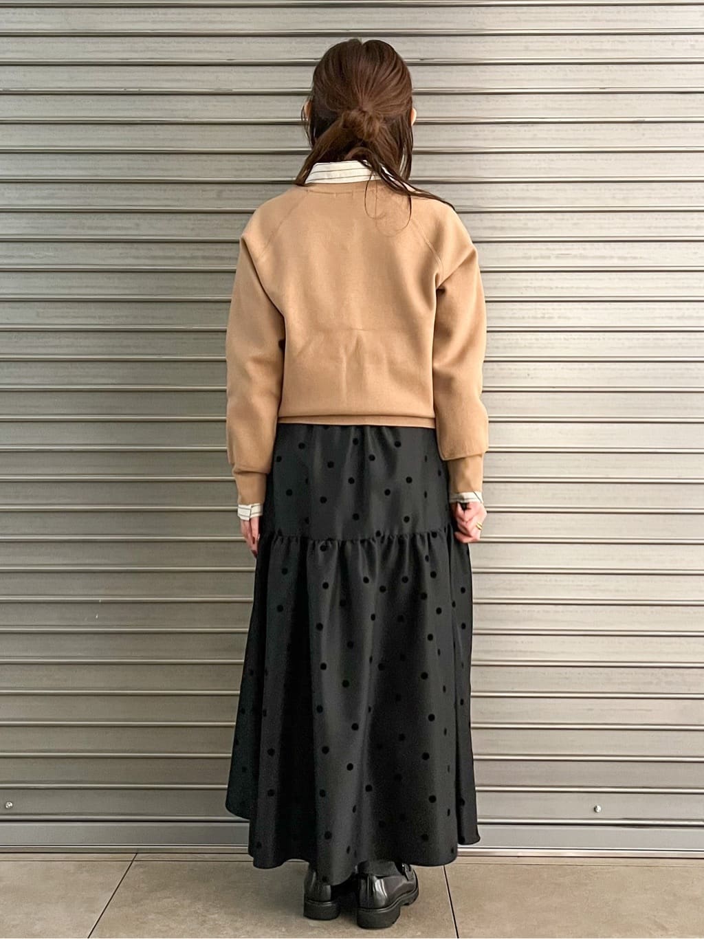 じゅんさんの「DRESSTERIOR｜◆アニージャカードニット」を使ったコーディネート