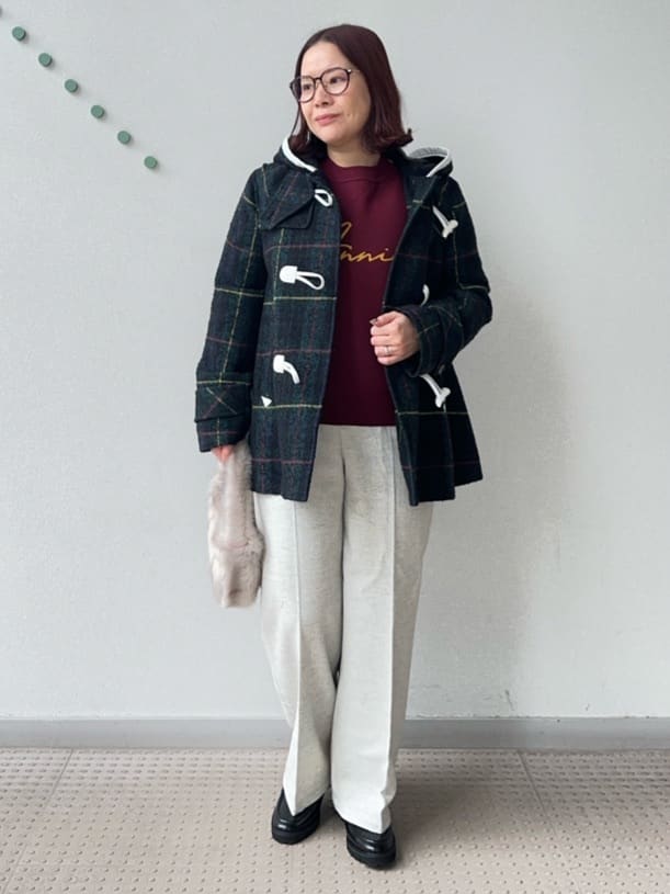 Asamiさんの「DRESSTERIOR｜アニージャカードニット」を使ったコーディネート